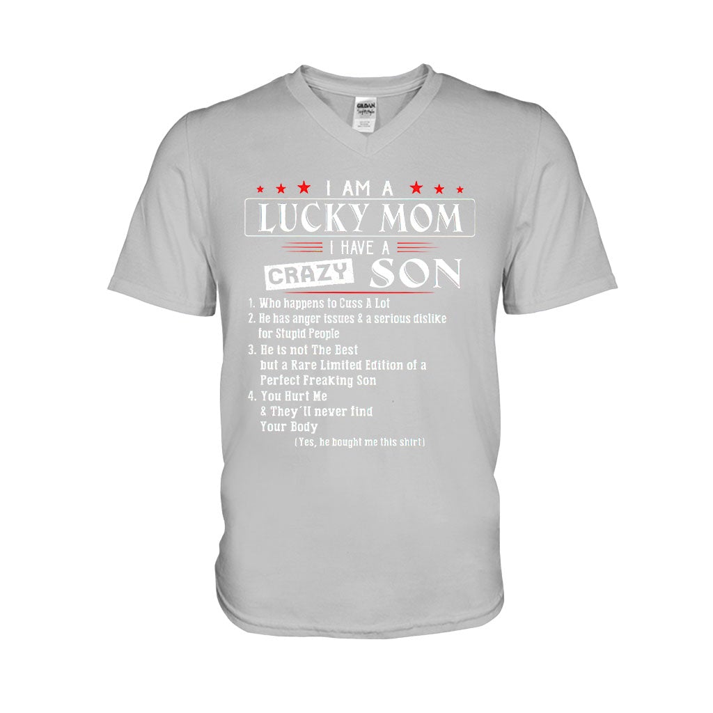 I Am A Lucky Mom - Mother T-shirt And Hoodie 082021