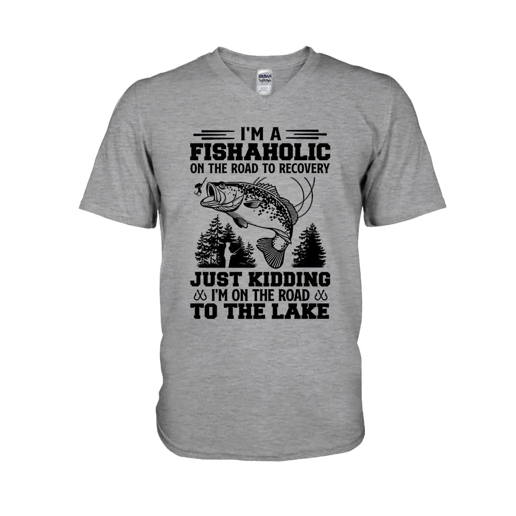 Fishaholic - Fishing T-shirt and Hoodie 112021