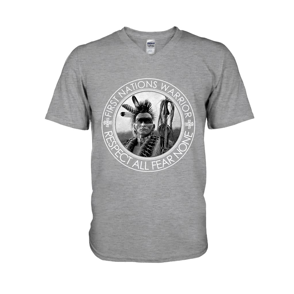 First Nation Warrior - American Indian T-shirt and Hoodie 1121