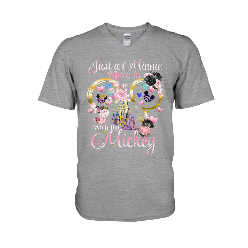 Just A Girl - Couple Mouse T-shirt and Hoodie