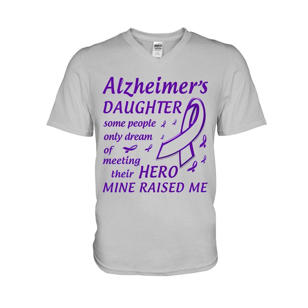 Alzheimer Daughter - Alzheimer Awareness T-shirt And Hoodie 072021