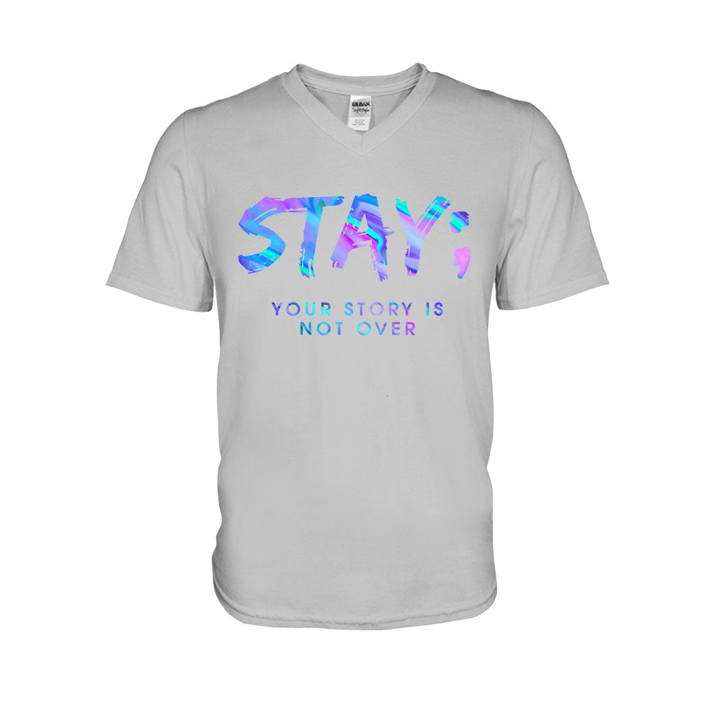 Stay - Suicide Prevention T-shirt And Hoodie 062021