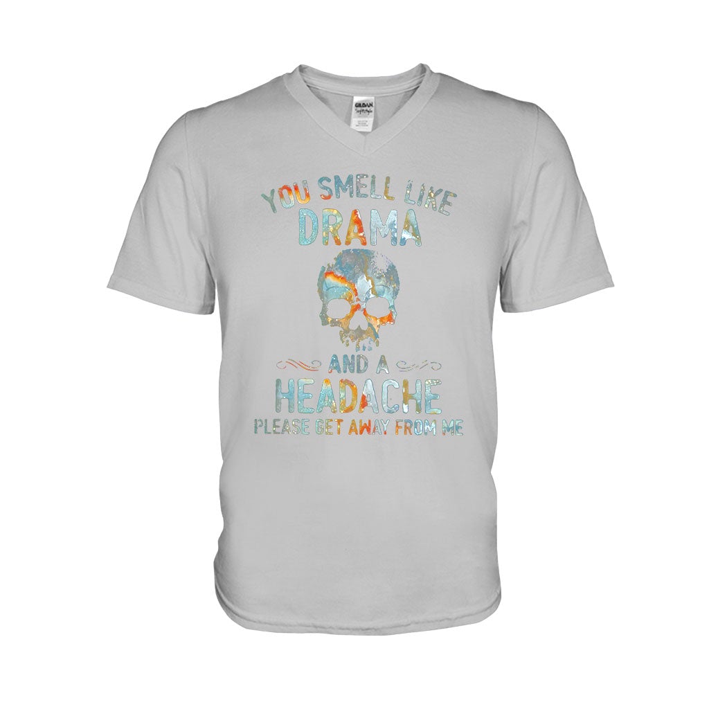 Smell - Skull T-shirt And Hoodie 062021