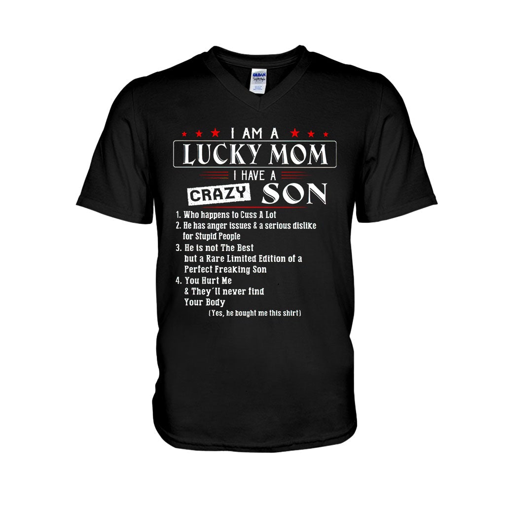 I Am A Lucky Mom - Mother T-shirt And Hoodie 082021