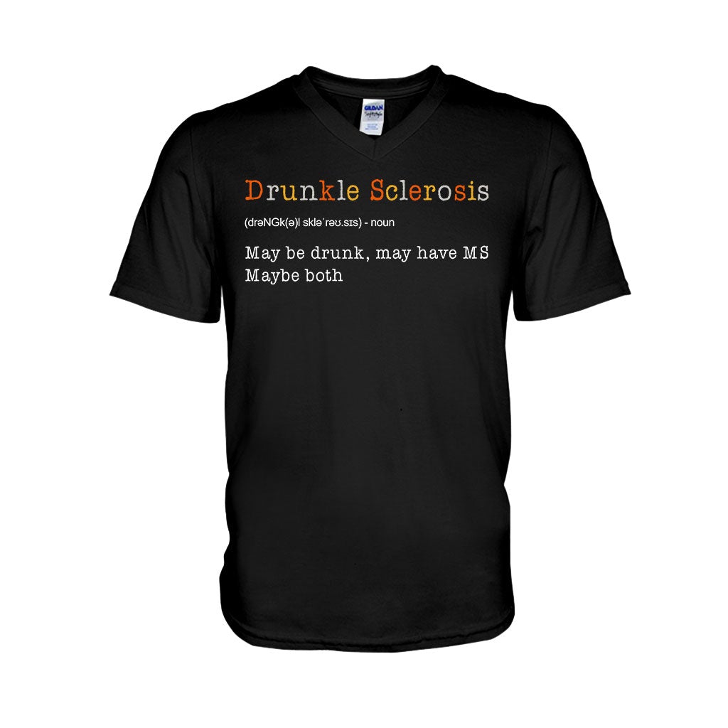 Drunkle Sclerosis - Multiple Sclerosis Awareness T-shirt And Hoodie 092021