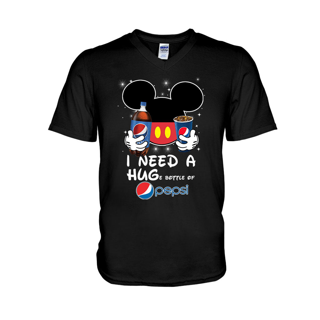 I Need A Hug - Personalized Blue Soft Drink T-shirt and Hoodie