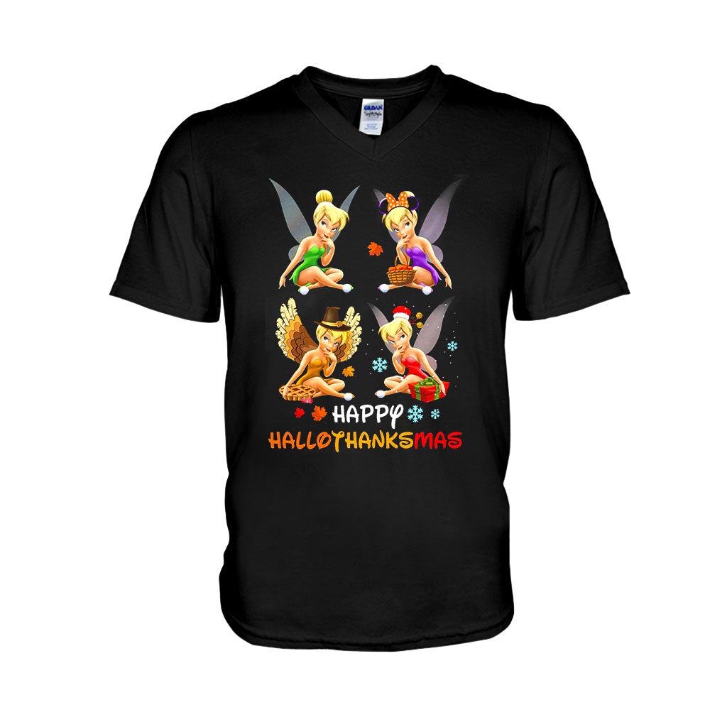 Happy HalloThanksMas Movie - T-shirt and Hoodie 112021
