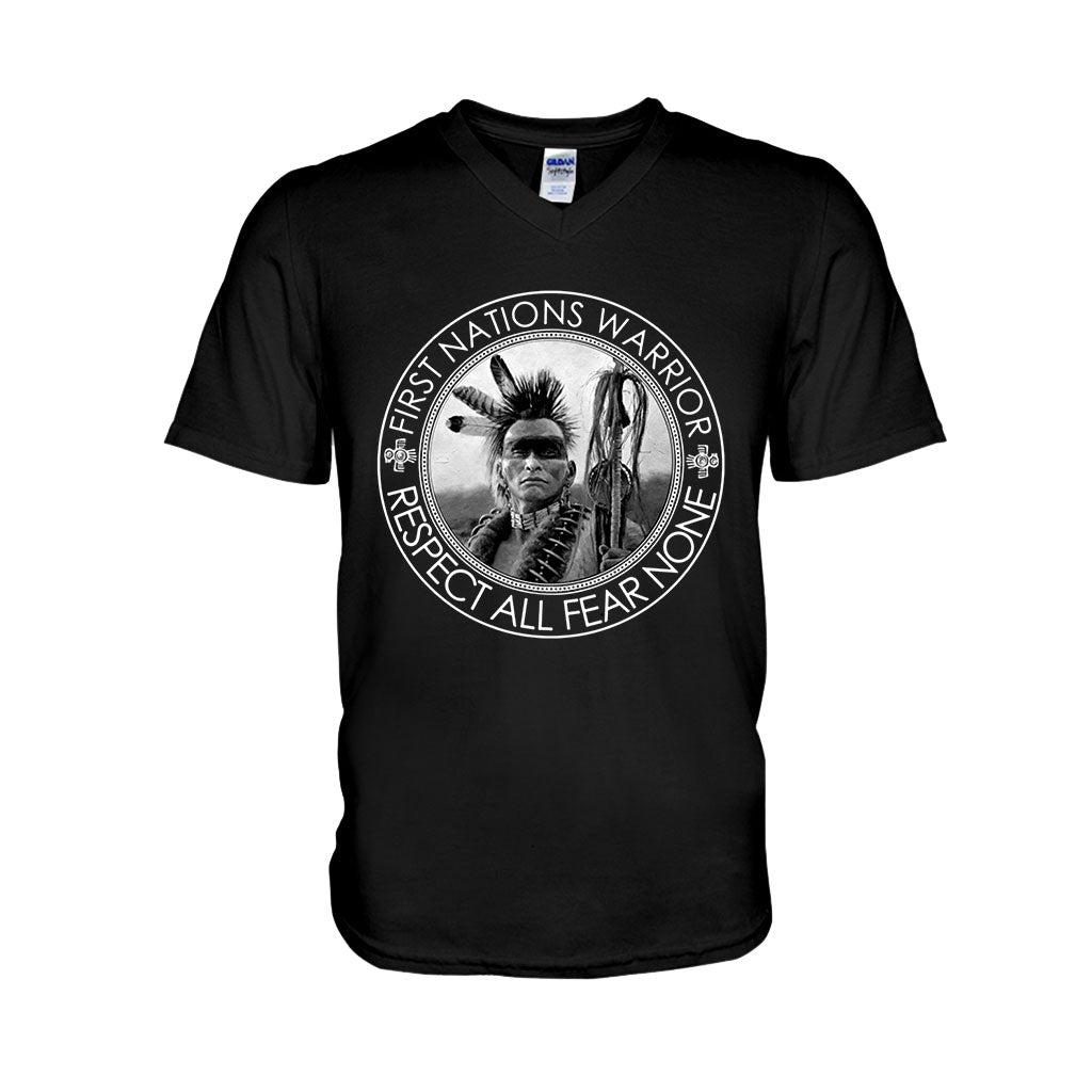 First Nation Warrior - American Indian T-shirt and Hoodie 1121