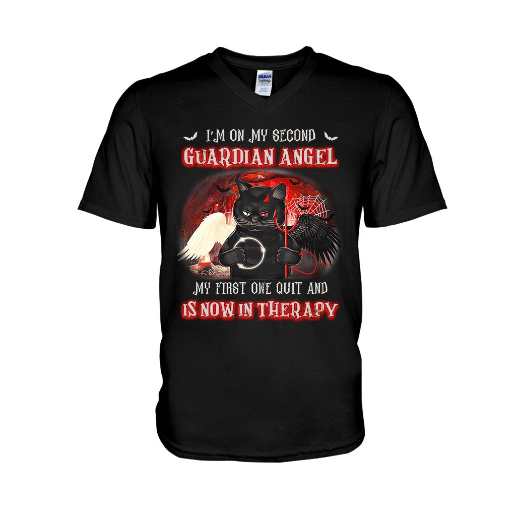 I'm On My Second Guardian Angel - Sarcasm T-shirt and Hoodie 102021