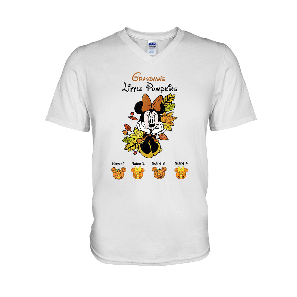 Grandma's Little Pumpkins - Personalized Grandma T-shirt and Hoodie