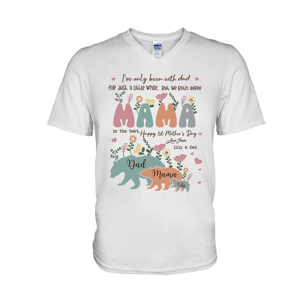 I've Only Been With Dad - Personalized Mother's Day T-shirt and Hoodie