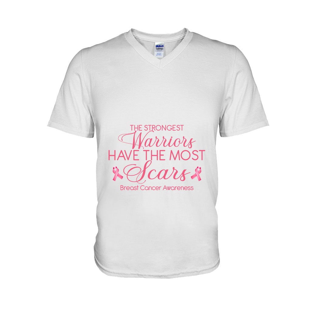 Breast Cancer Awareness Scars - Personalized T-shirt and Hoodie