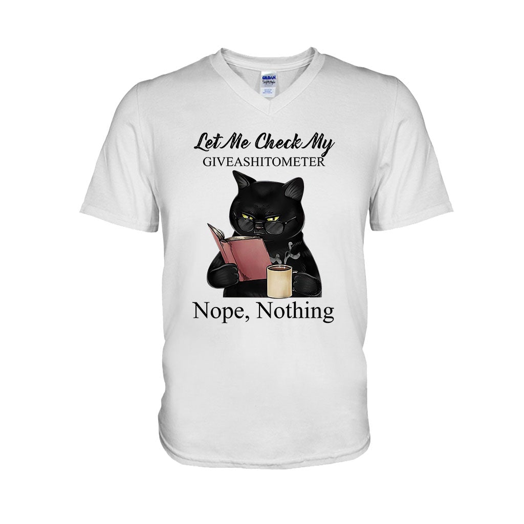 Let Me Check - Black Cat T-shirt And Hoodie 062021