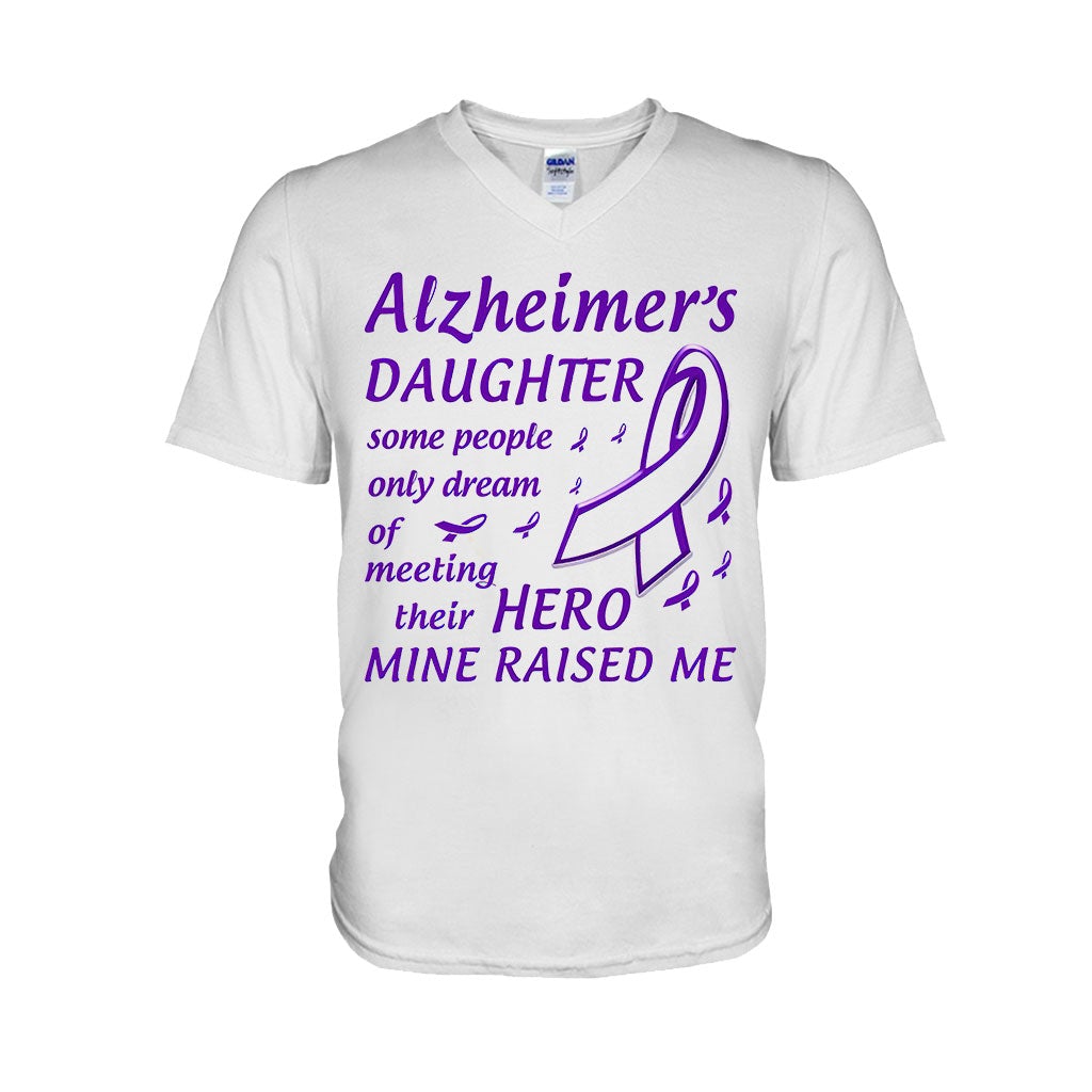 Alzheimer Daughter - Alzheimer Awareness T-shirt And Hoodie 072021