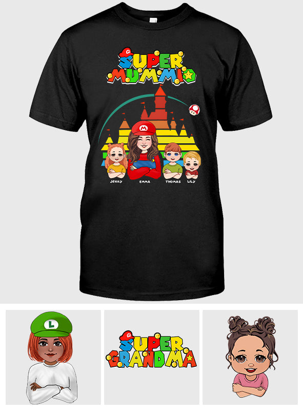 Super Mommio - Personalized Super Plumber T-shirt And Hoodie