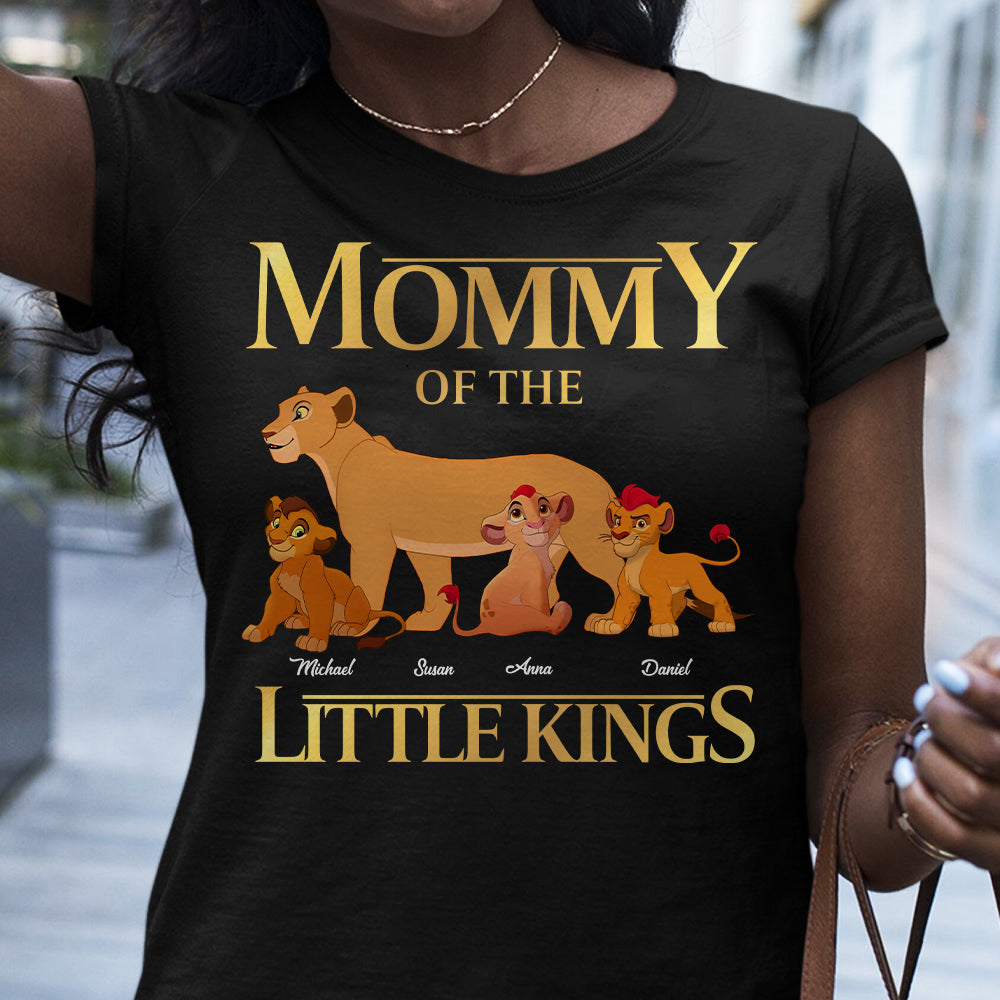 Mommy Of The Little Kings - Personalized Mother T-shirt And Hoodie