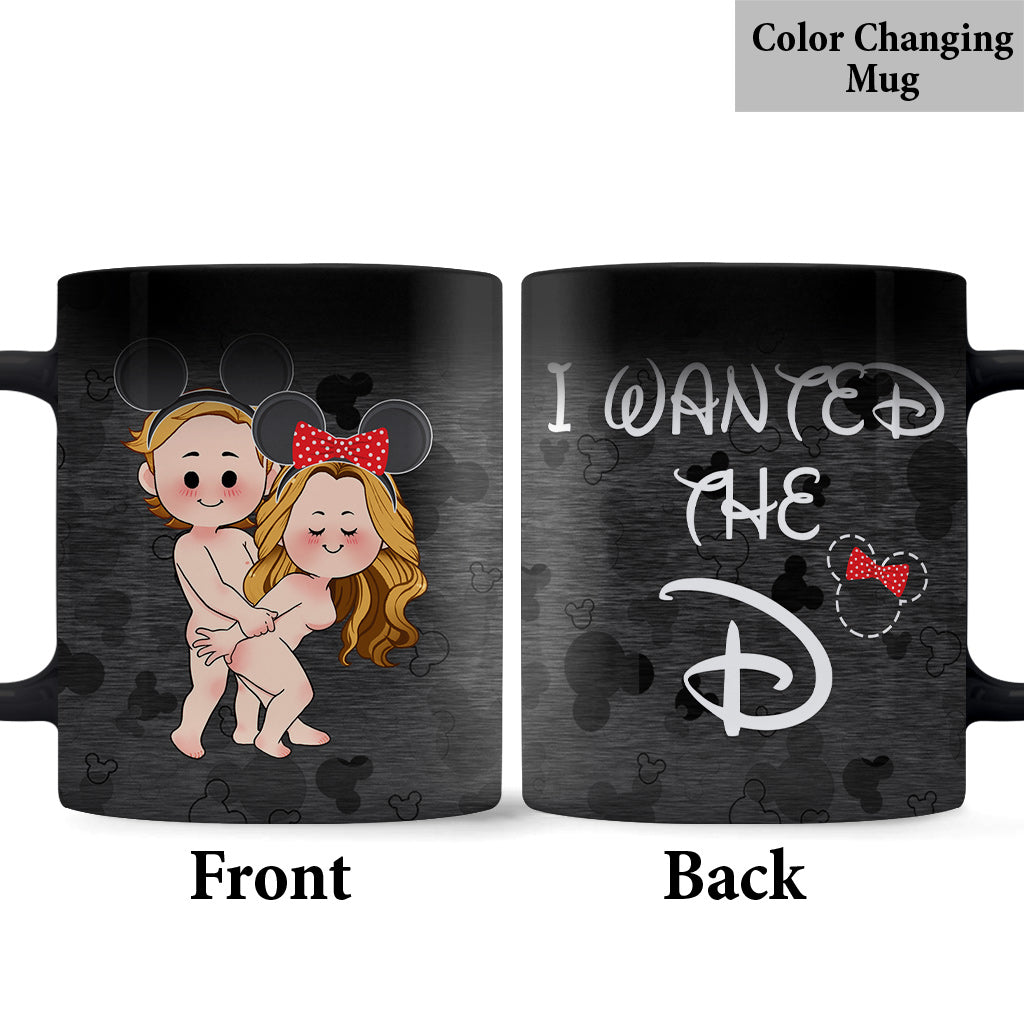 I Wanted The D I Gave Her The D Mouse Ears Couple - Personalized Couple Mug