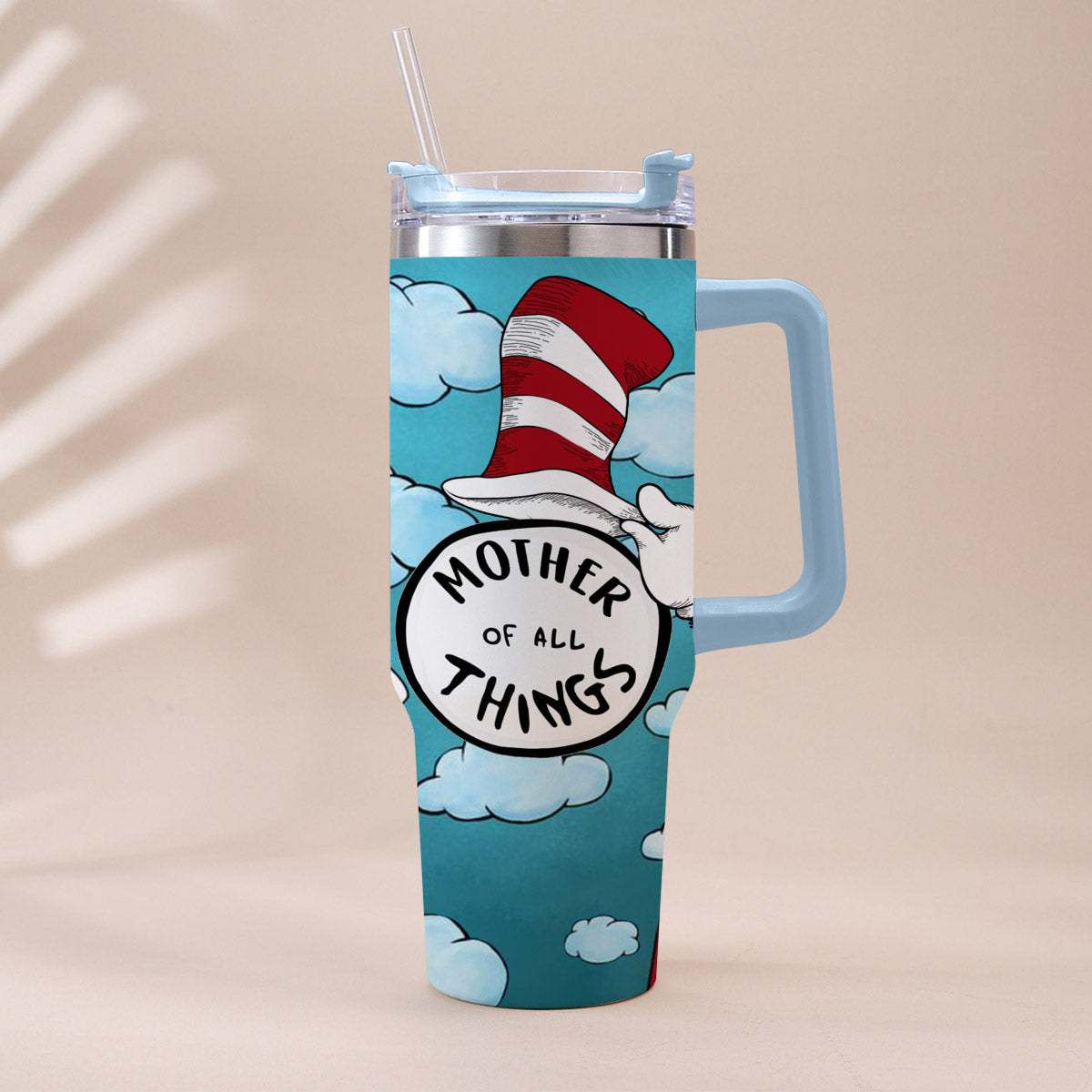 Any Title's Of All Things - Personalized Mother Tumbler With Handle