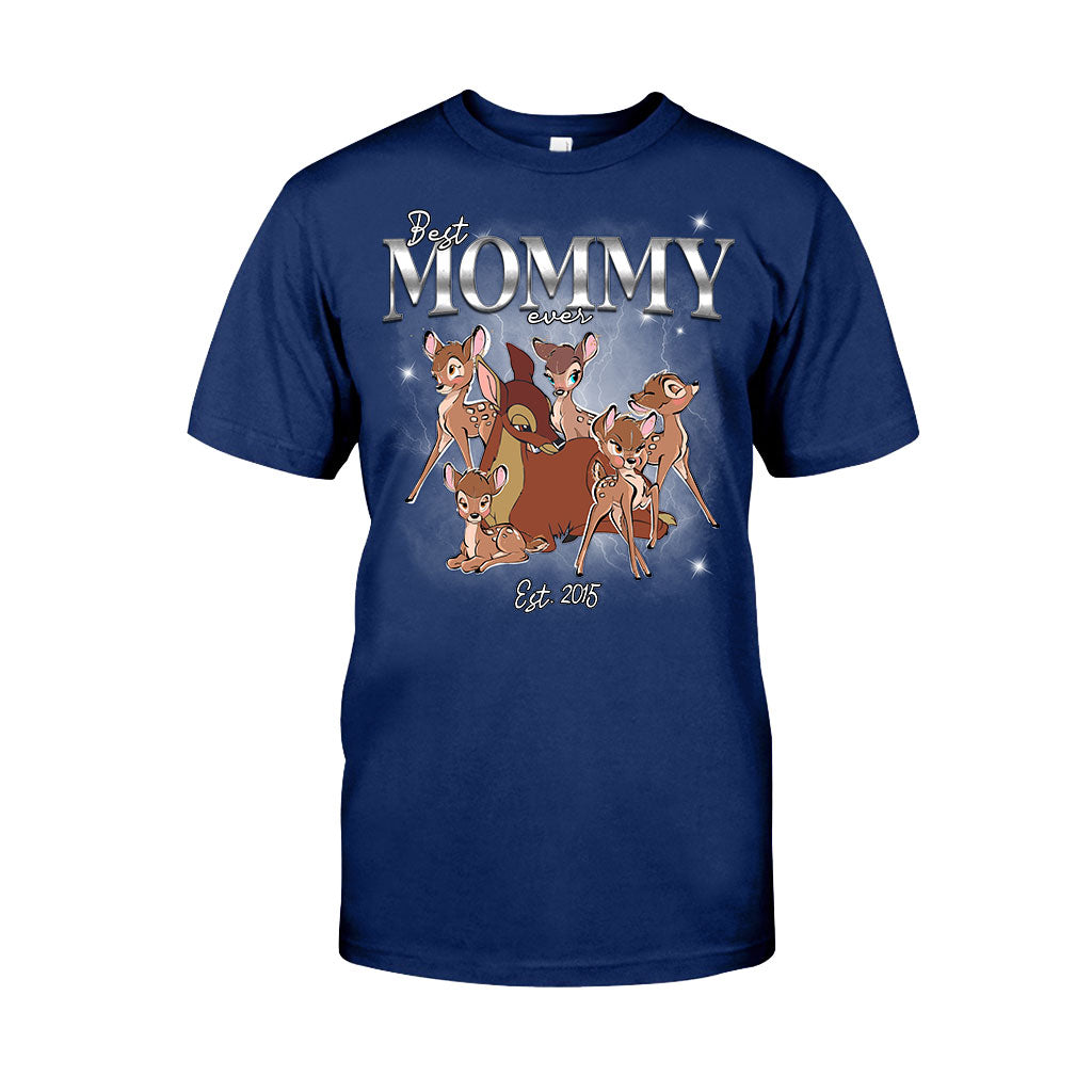 Best Mommy Ever Deer Mom Bootleg Rap - Personalized Mother T-shirt And Hoodie