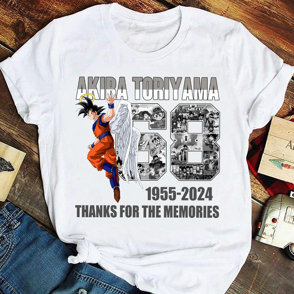 Angel Goku Thank You For The Memories - Seven Balls T-shirt And Hoodie
