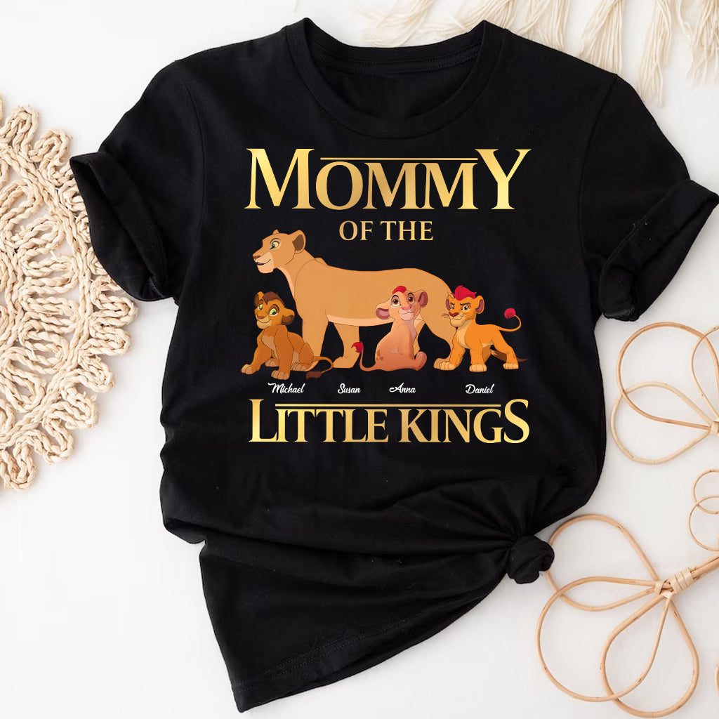 Mommy Of The Little Kings - Personalized Mother T-shirt And Hoodie