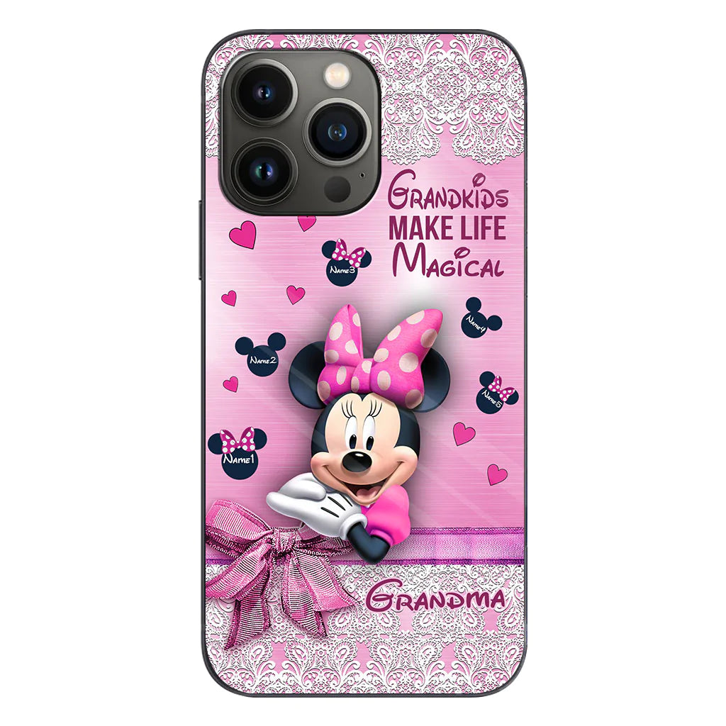 Grandkids Make Life - Personalized Grandma Phone Case