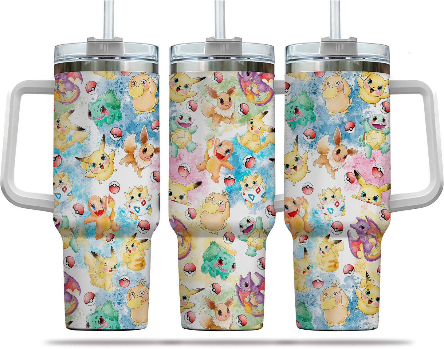 Starters Monster Trainer Tumbler With Handle 0224