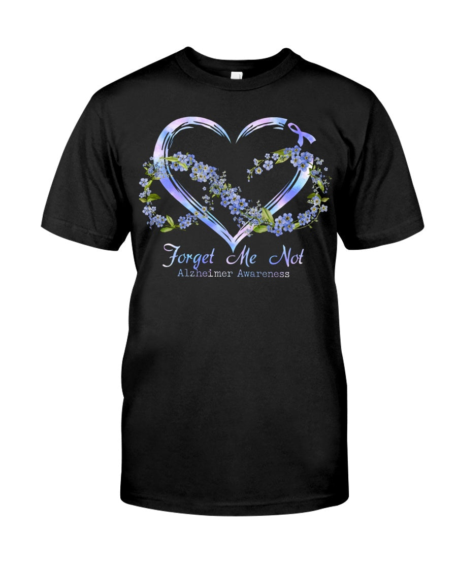 Forget Me Not - Alzheimer Awareness T-shirt and Hoodie 0722