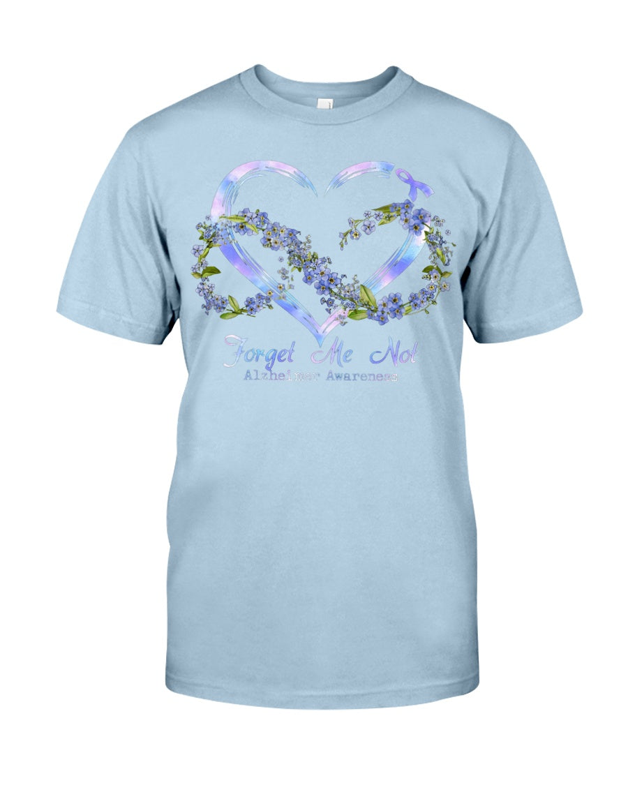 Forget Me Not - Alzheimer Awareness T-shirt and Hoodie 0722
