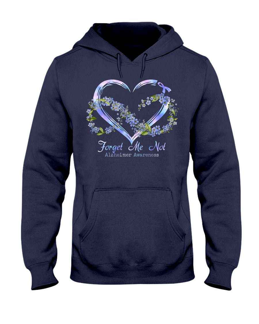 Forget Me Not - Alzheimer Awareness T-shirt and Hoodie 0722
