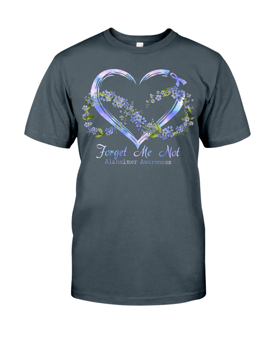 Forget Me Not - Alzheimer Awareness T-shirt and Hoodie 0722
