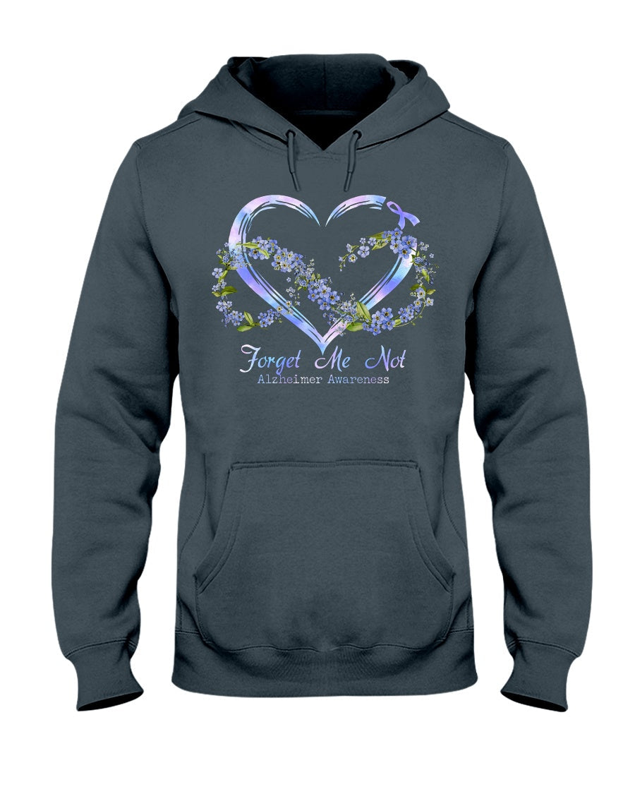 Forget Me Not - Alzheimer Awareness T-shirt and Hoodie 0722