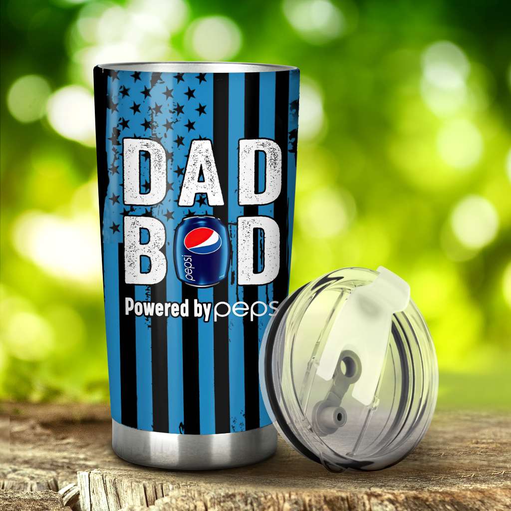 Dad Bob - Blue Soft Drink Tumbler 0323