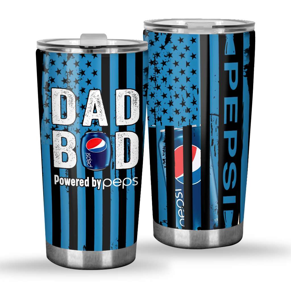 Dad Bob - Blue Soft Drink Tumbler 0323