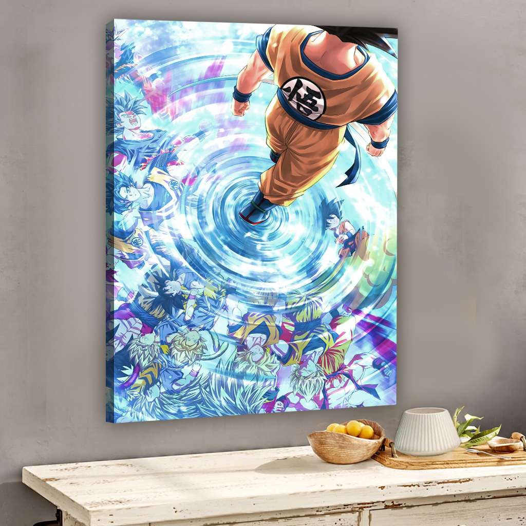 Super Fighter Seven Balls Canvas And Poster
