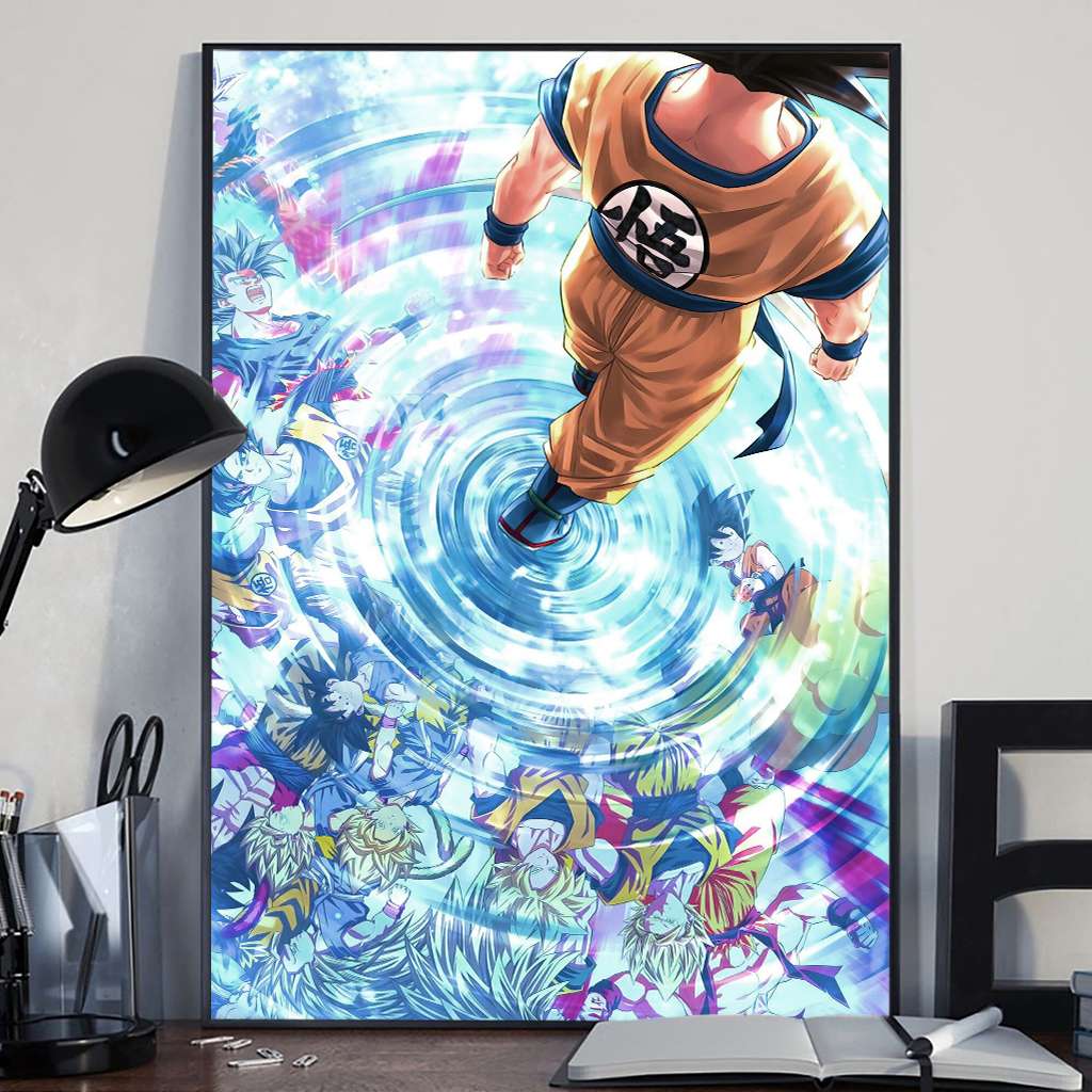 Super Fighter Seven Balls Canvas And Poster