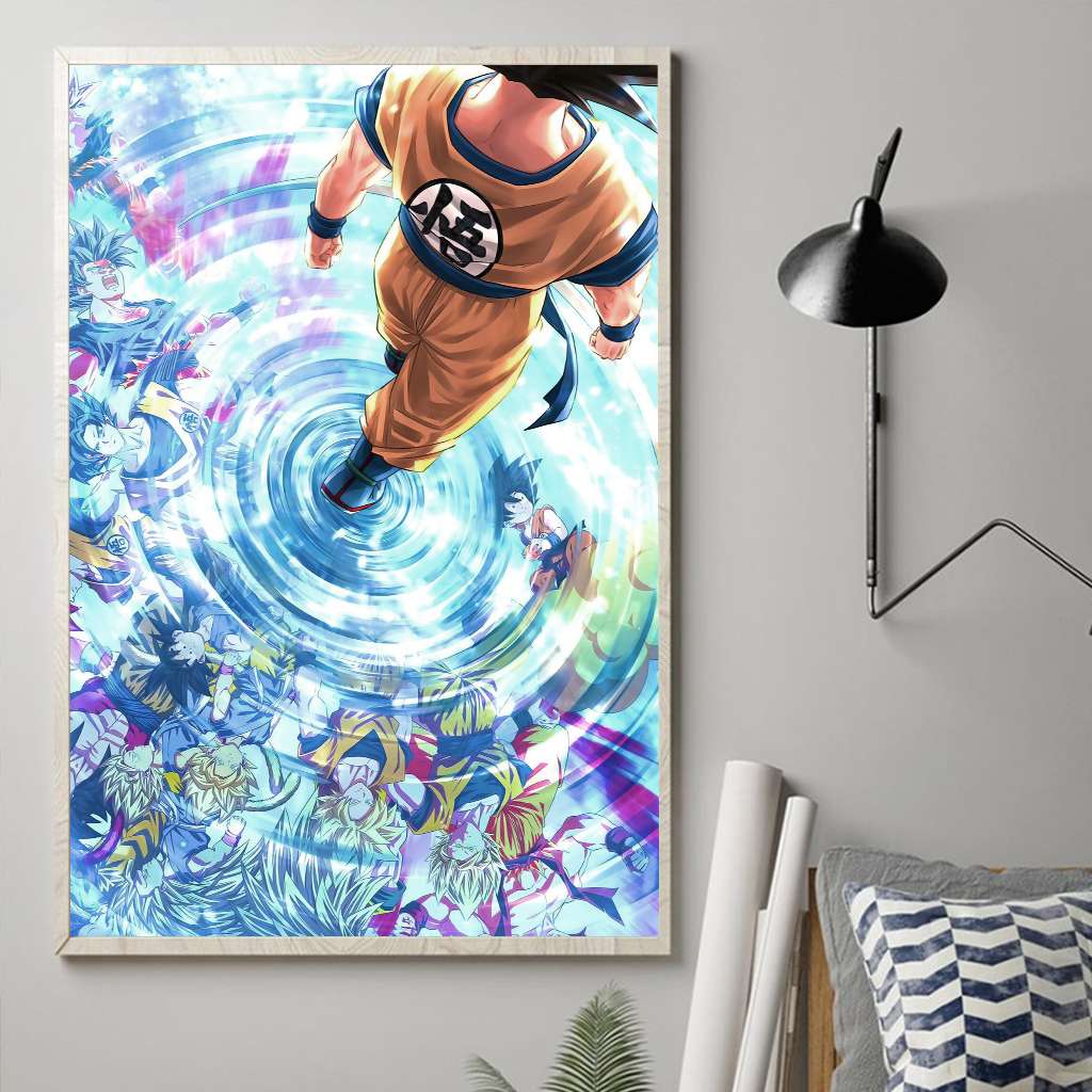 Super Fighter Seven Balls Canvas And Poster