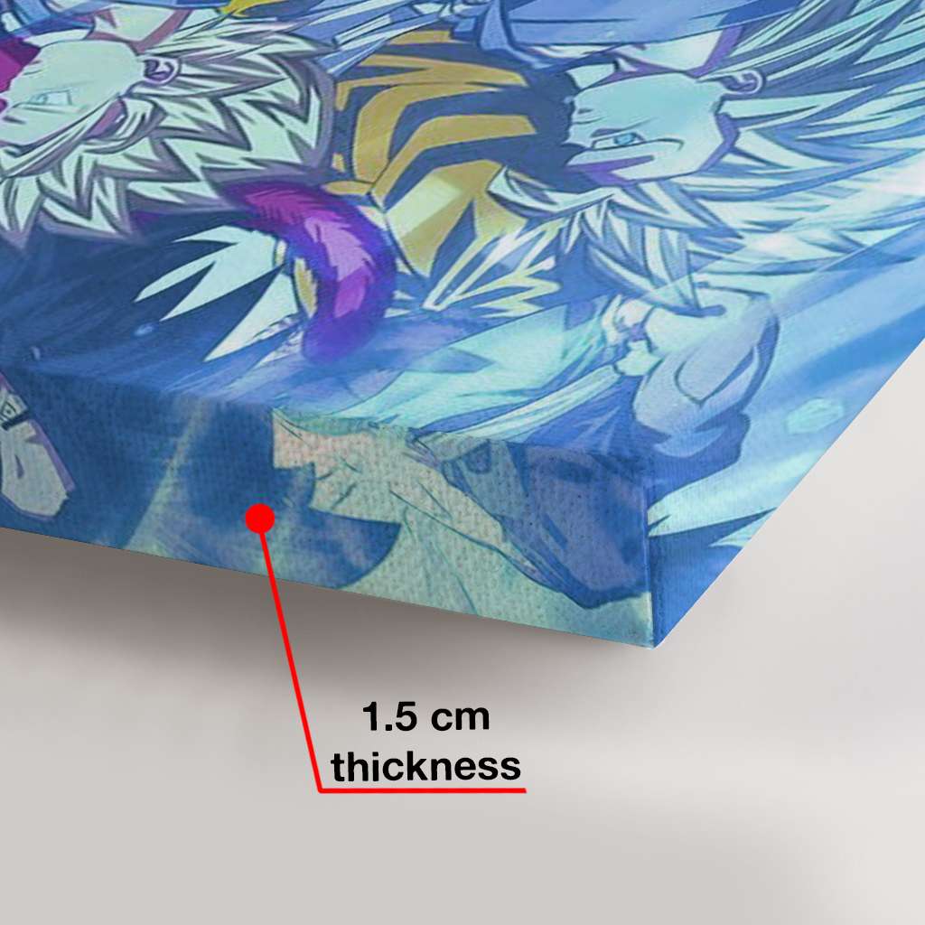 Super Fighter Seven Balls Canvas And Poster