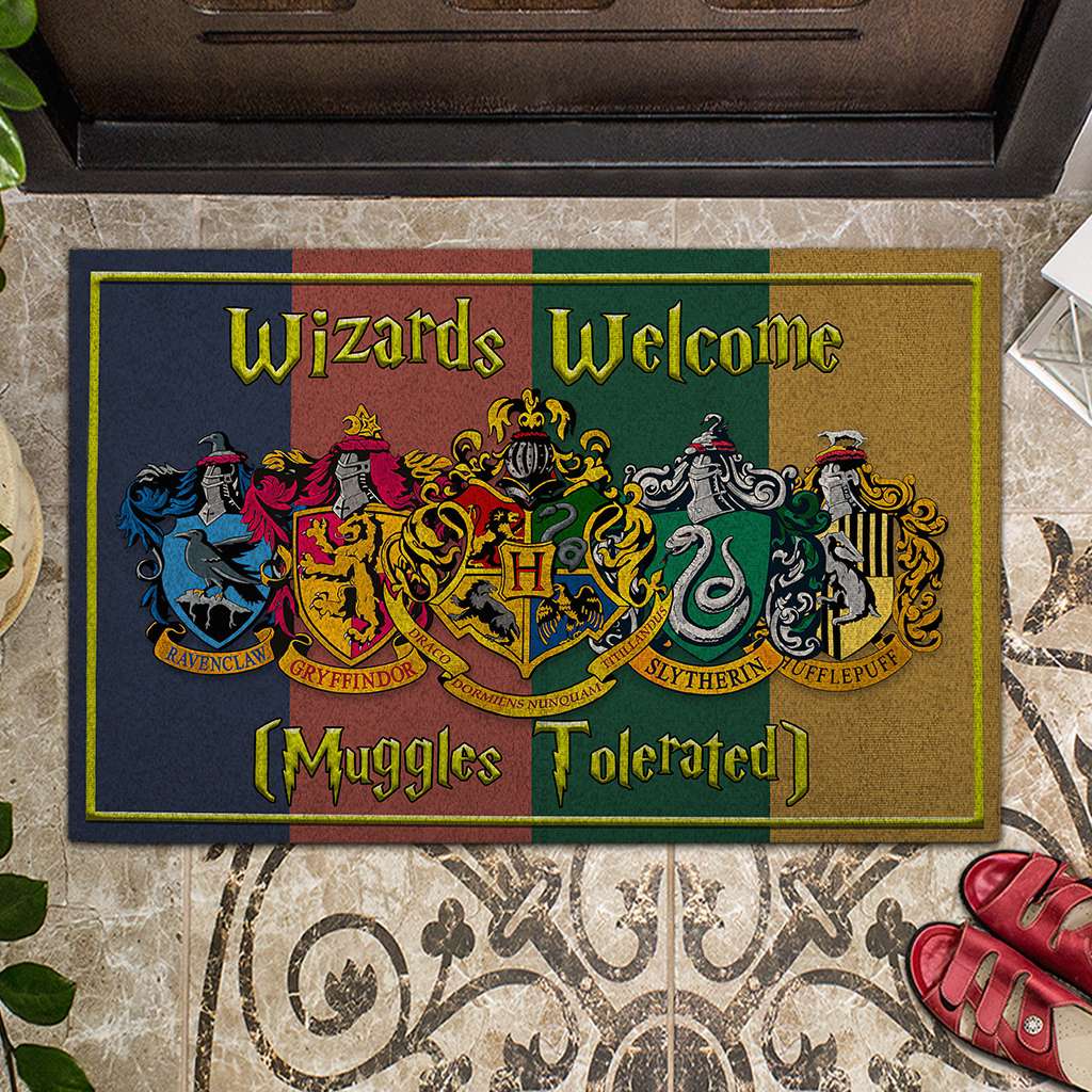 Wizards Welcome Muggles Tolerated The Magic World Doormat