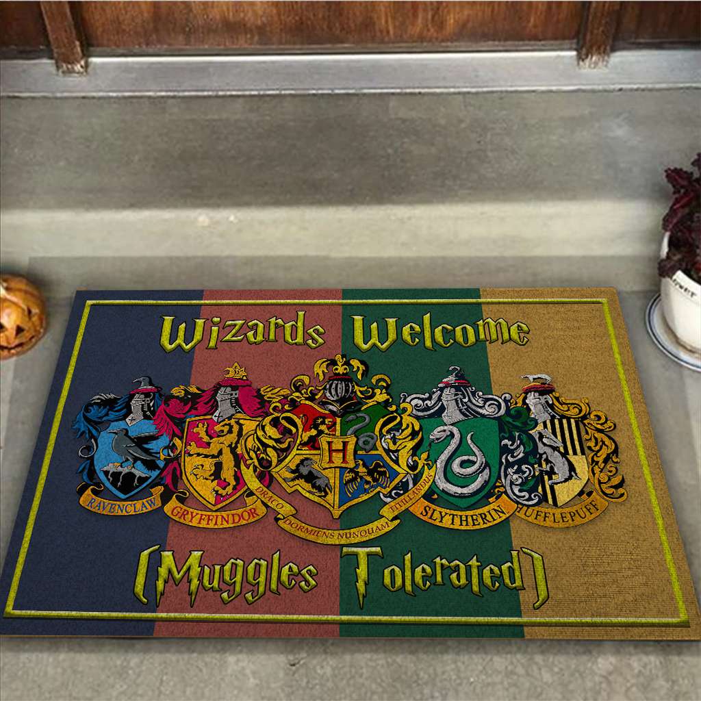 Wizards Welcome Muggles Tolerated The Magic World Doormat