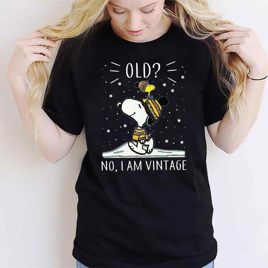 No I'm Vintage T-shirt and Hoodie 0523