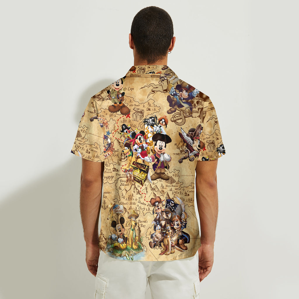 Pirate Mouse Hawaiian Shirt 0523