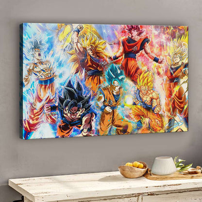 Super Fighter Seven Balls Canvas And Poster 0523