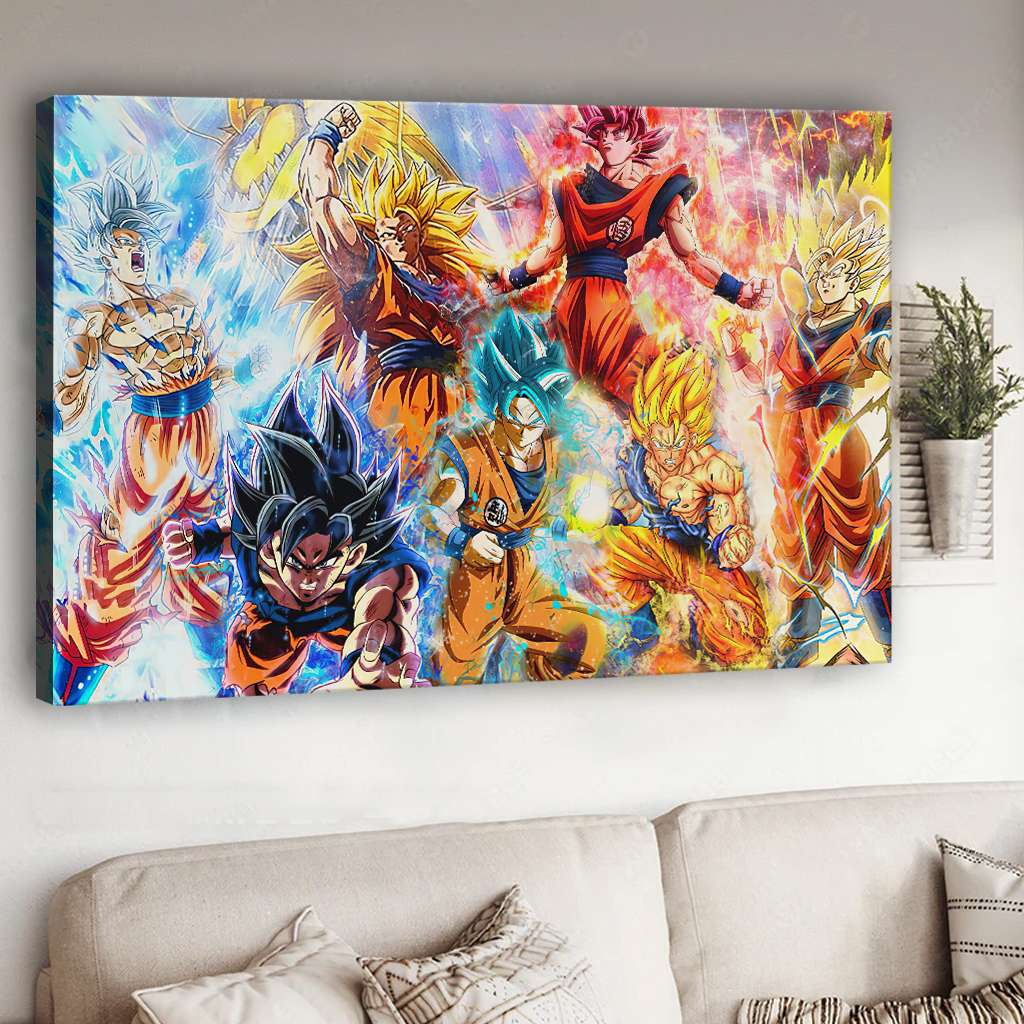 Super Fighter Seven Balls Canvas And Poster 0523