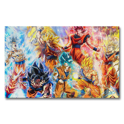 Super Fighter Seven Balls Canvas And Poster 0523