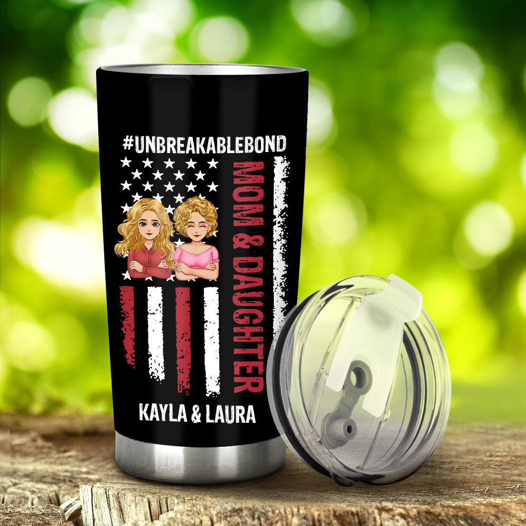 I Am A Lucky Mom - Personalized Mother's Day Mother Tumbler