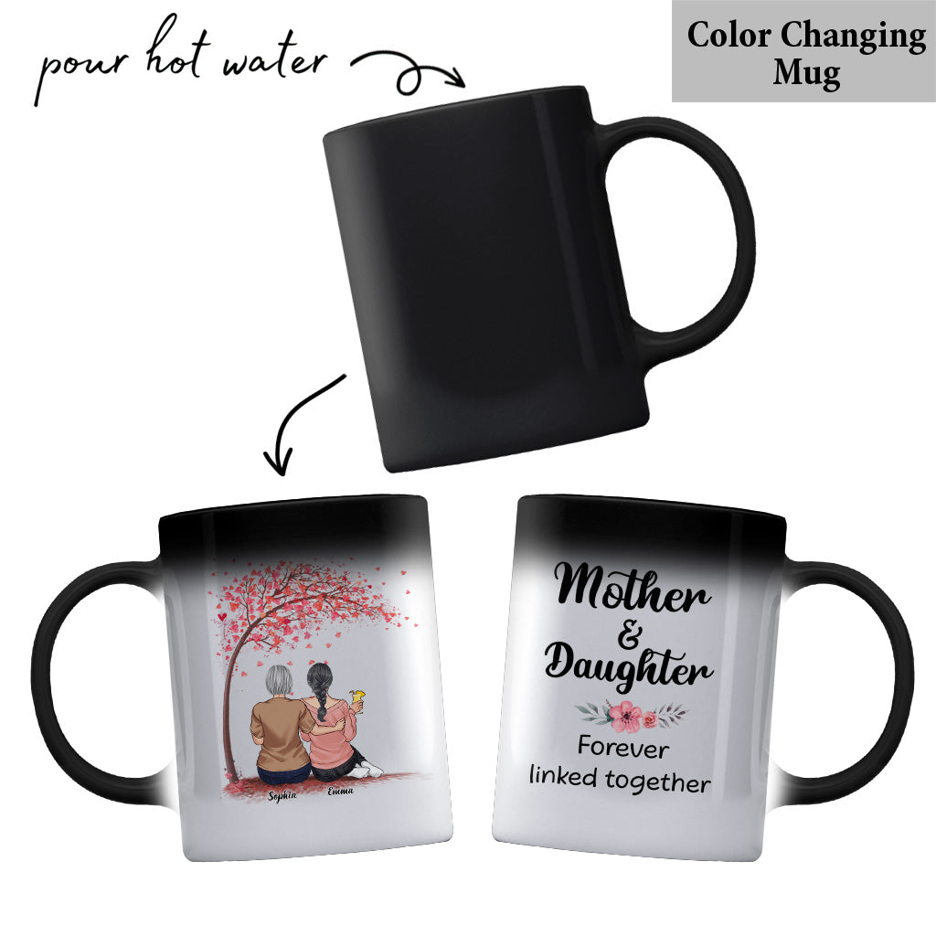 Forever Linked Together - Personalized Mother's Day Mother Mug