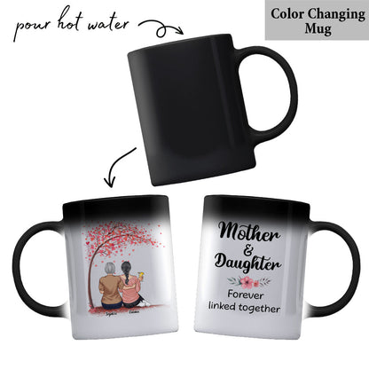 Forever Linked Together - Personalized Mother's Day Mother Mug