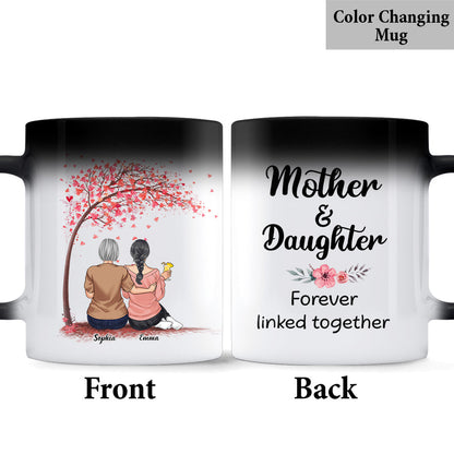 Forever Linked Together - Personalized Mother's Day Mother Mug