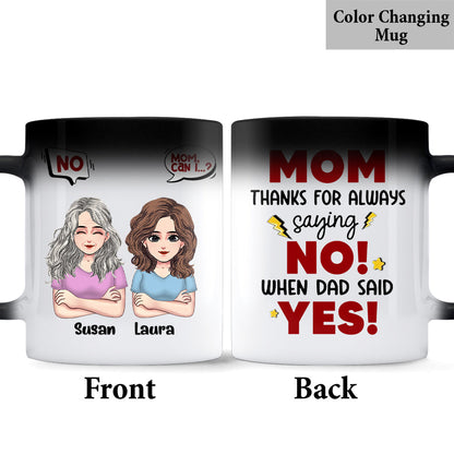 Thank You Mom - Personalized Mother's Day Mother Mug